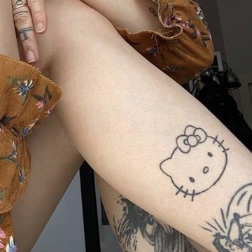 Minimalistyczna Hello Kitty