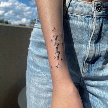 Tatuaż 777
