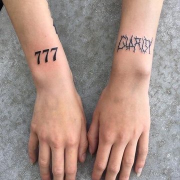 Tatuaż 777