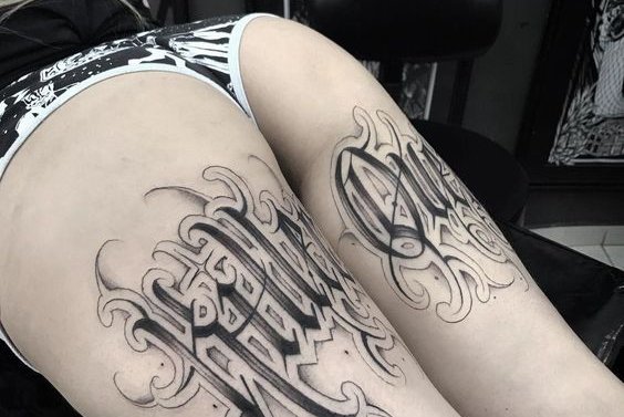 Tattoo fonts online