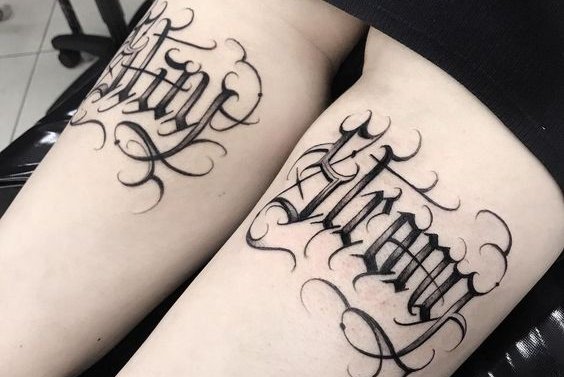 Tattoo fonts online