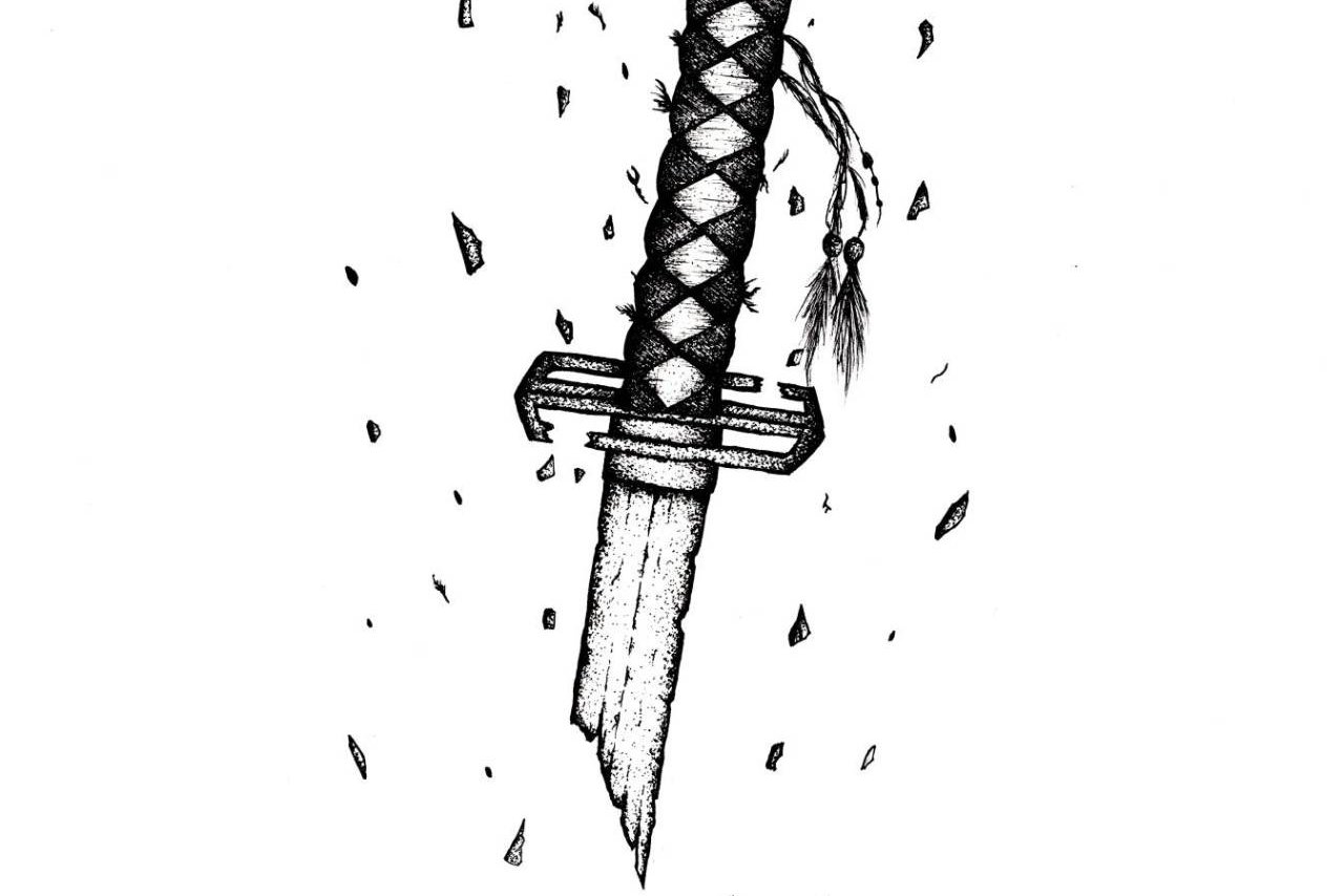 Tatuaż katana